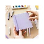 12X12 Cm Sert Kapak Eskiz Defteri - 80 Yaprak, Lila