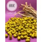 12X8 mm Oval Makarna Ahşap Boncuk Burgulu Kovan (50 Gram 114 Adet) Delik Çapı 3 mm Makrome Takı - Sarı
