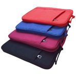 13-14 İnç Laptop/Tablet Taşıma Çantası, Darbe Korumalı, 4 Renk (Mavi)