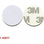13.56MHZ 25MM Para Tip Nfc Rfid Etiket NTAG215 Manyetik Sticker Proximity Göstergeç Kart Kapı Ge� - Standart