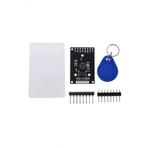 13.56Mhz RFID Okuyucu Modül+Kart+Anahtarlık Mini NFC Manyetik Kart Etiket Okuyucu Personel Takip