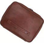 13 İnç Körüklü Fermuarlı Organizer Çanta, Su Geçirmez 1. Sınıf Suni Deri, Koruyucu Pedli Laptop & Evrak Çantası (35.5 × 26 × 5 Cm)