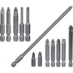 13 PARÇA SET İzeltaş-Klytek Matkap Bits Uç Vidalama Ucu Düz Yıldız Torx Uç
