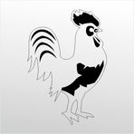 130 cm Horoz Folyo Sticker
