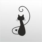 130 cm Kedi Folyo Sticker