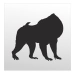 130 cm Orangutan Folyo Sticker