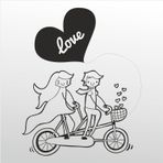 130 cm Sevgi Folyo Sticker