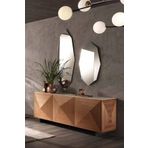 130 cm Tasarım Duvar Dekorasyon Aynası - Konsol Üstü Salon Dekorasyon Aynası(Tek Fiyatıdır)-959