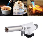 1300°C Çok Amaçlı Gaz Torch Çakmak - Mutfak, Mangal, Lehimleme Pürmüz Alev Tabancası (4604)