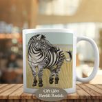 1308-14005 Ormanda Zebra Kupa Bardak