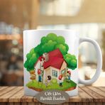 1308-23514 Çocukların Ağaçlı Evi Kupa Bardak