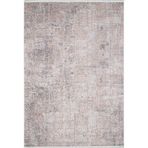 130x190 cm Bardo Kahverengi Modern Yün El Dokuma Modern Geometrik Etnik Eskitme Desenli Boho Oturma Odası Salon Yolluk Koridor Mutfak Halısı