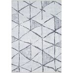 130x190 cm Kabal Siyah Modern Yün El Dokuma Modern Geometrik Etnik Eskitme Desenli Boho Oturma Odası Salon Yolluk Koridor Mutfak Halısı