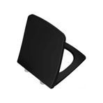 132-483R009-Vitra Metropole Slim Etekli Soft Klozet Kapağı Duroplast - Mat Siyah