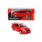 1:32 RMZ City Uzak Doğu Serisi Die Cast Çek Bırak Model Araba - Kırmızı Subaru Wrx Sti