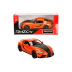 1:32 RMZ City Uzak Doğu Serisi Die Cast Çek Bırak Model Araba - Turuncu 2020 Toyota Supra