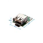 134N3p Powerbank Devresi Lityum Pil Sarj Ve Koruma Modulu 5V 1A Usb Cikis Micousb Lion 18650