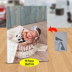 137 Sepetin İçinde Uyuyan Bebek 99 Parça Puzzle Yapboz Tablo