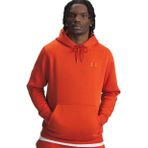 1373880-842-UA Icon Fleece Hoodie Turuncu Kapüşonlu Erkek Sweatshirt