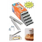 13/8 Zımba Teli 5000 Li 10 Paket Delta 13-8 Zımba Tabancaları Patpat Otomatik Zımba Makinesi Çakma Teli