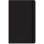 13X21 96 Yaprak Kareli Ciltli Premier Defter - Siyah - Standart