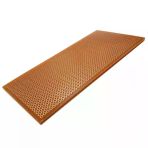 13X25 Delikli Bakır Plaket 130X250mm