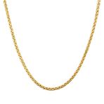 14 Ayar 45 Cm Küp Altın Zincir Kolye 1,83 Gr