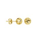 14 Ayar 7 mm Altın Top Küpe 2,10 gr