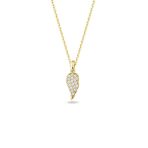 14 Ayar Altın Melek Kanadı Kolye 1.94 gr
