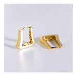14 Ayar İtalyan Modern Altın Küpe 3,8 gr