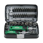 1/4” Cırcır Lokma Anahtar & Bits Set (38 Parça)