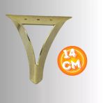 14 Cm Metal Damla Koltuk Ayağı Mobilya Ayağı Ünite Ayağı Konsol Ayağı Puf Berjer Ayağı