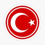 14 CM Türk Bayrağı Araba Sticker Yapıştırma