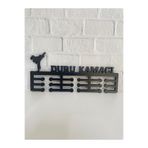 14 Design Kişiye Özel Karate Madalya Askısı - KadınFigür