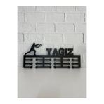 14 Design Kişiye Özel Tenis Madalya Askısı - Erkek Figür