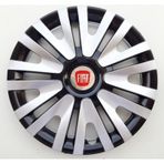 14 Inc Fiat Jant Kapagi 4 Adet Celik Jant Gorunumlu Renkli - Kirilmaz Esnek - Kelepce Ve Amblem 4911G9fiat