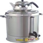 14 Litre Standart Çelik Semaver Beyaz, Dayanıklı ve Şık Tasarım