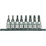 1/4" Lokmalı Torx Uç Seti 8 Parça, Güçlü ve Dayanıklı Takım - Ahşap - Seçenek 1