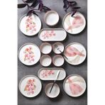 14 Parça 6 Kişilik Ginkgo Stackable Kahvaltı Takımı - Kahvaltılık
