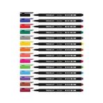 14 Renk Fineliner 0.4 mm Ince Uçlu Kalem Set - Çok Renkli