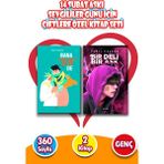 14 Şubat Aşkı Sevgililer Günü İçin Çiftlere Özel Hediye 2 Kitap - Bana Sen De - Bir Deli Bir Aşk