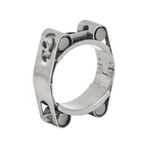 140-150mm T-Bolt Hortum Kelepçesi 304 Paslanmaz Çelik Boru Kelepçesi Ağır Hizmet Tipi Boru Kelepçeleri Bant Genişliği 24 mm (1 Adet)