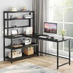 140 cm MDF Oyuncu Masası – Siyah Metal Ayaklı Bilgisayar ve Çalışma Masası (CA010)