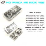 140 Parça M6 İnox Ysb Vida Somun Ve Pul Seti