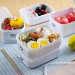 1400ML Öğle Yemeği Kutusu 700/900/1000/1400ML Mikrodalga Fırın Sızdırmaz Bento Gıda Kabı (Yurt Dışından) - Lunch Boxes - Renkli