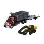 1:43 Long Haul International Lonestar Araçları - Sarı Kamyon-Dozer