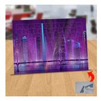 14412850 Mor Işıklı Şehir Manzarası 99 Parça Puzzle Yapboz Tablo