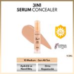 1455307 Note 10 Medium 3In1 Serum Concealer Nemlendirici Ve Aydınlatıcı Göz Altı Kapatıcısı
