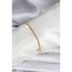 14K Gold Renk Kaplama Kalpli Model CM Kadın Bileklik - Lisinya