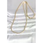 14K Gold Renk Yılan Zincir 60 Cm Kadın Kolye (Cm)